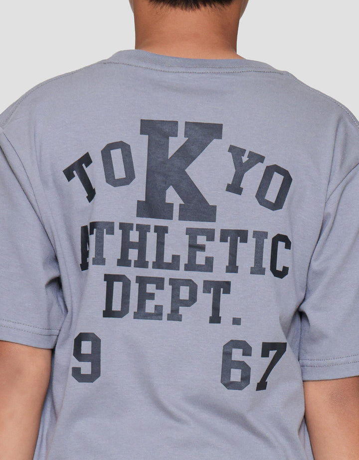 Nevada Two Sided Print Tokyo Kaos Anak Laki-laki