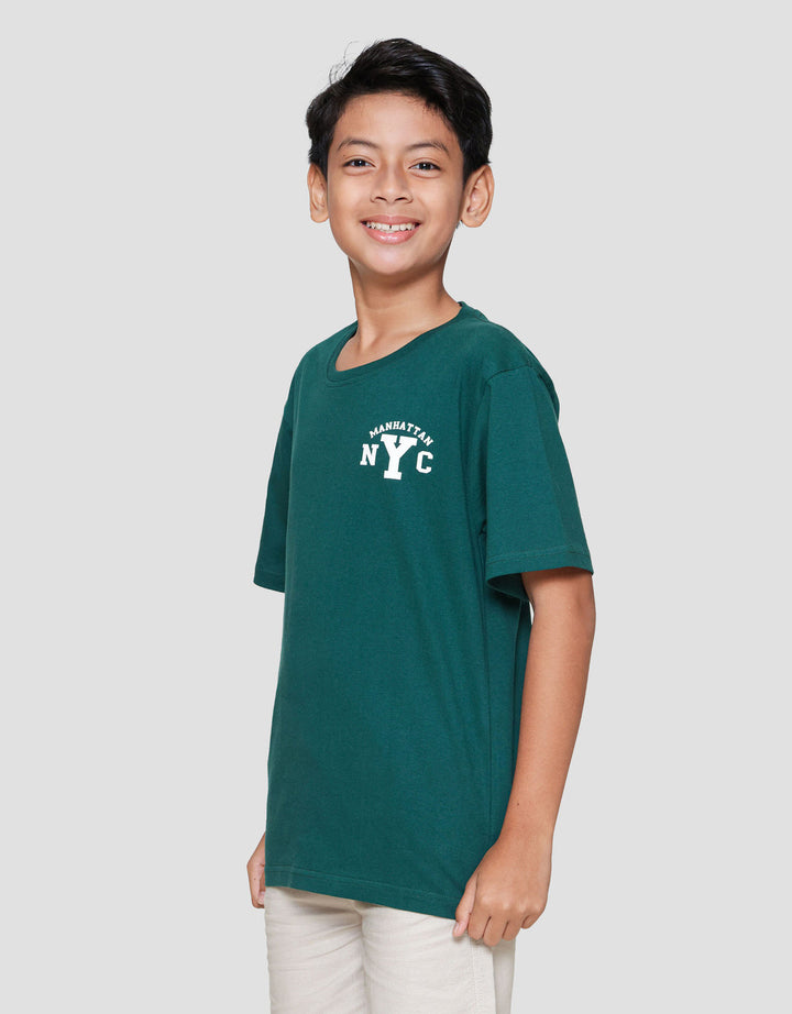 Nevada Two Sided Print Nyc Kaos Anak Laki-laki