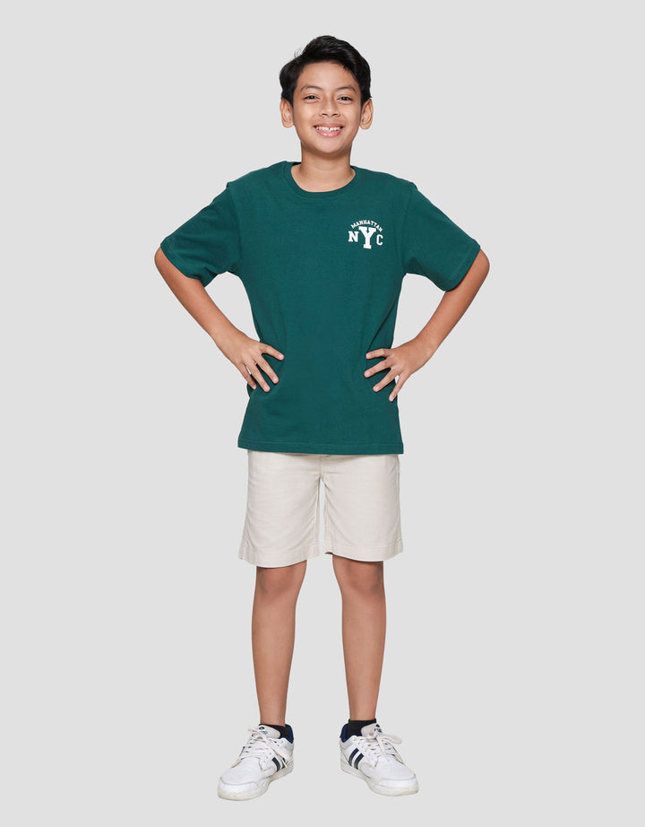 Nevada Two Sided Print Nyc Kaos Anak Laki-laki