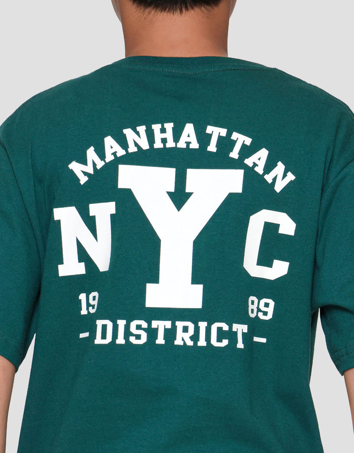 Nevada Two Sided Print Nyc Kaos Anak Laki-laki