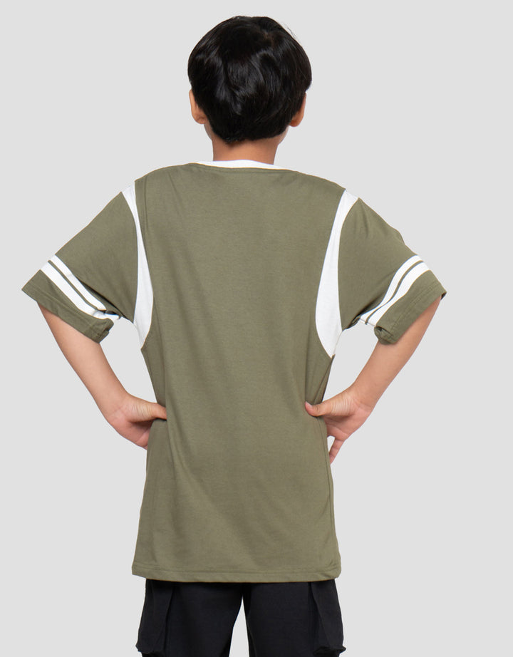 Nevada Cut N Sewn Print Number Kaos Anak Laki-laki