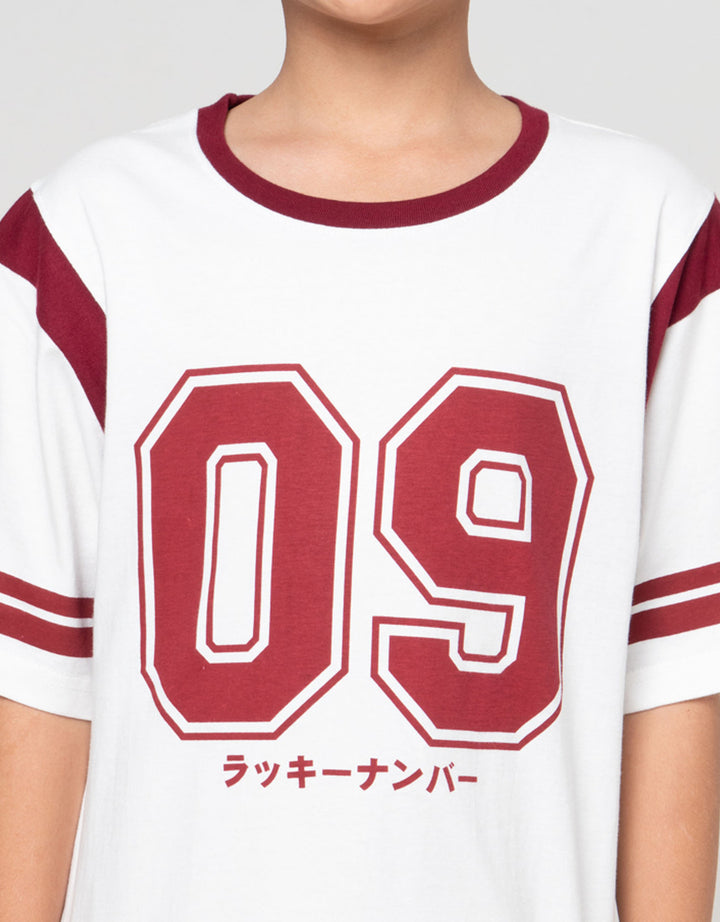 Nevada Cut N Sewn Print Number Kaos Anak Laki-laki