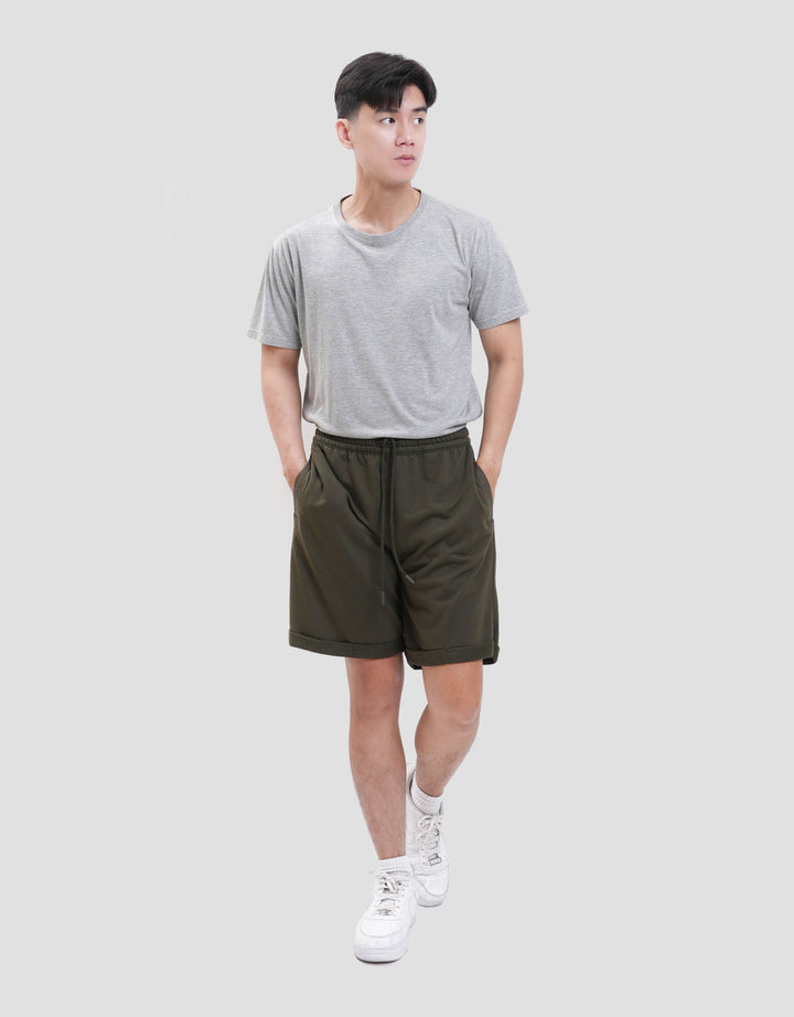 Nevada Knit Mix Ribstop Rolled Celana Pendek Pria