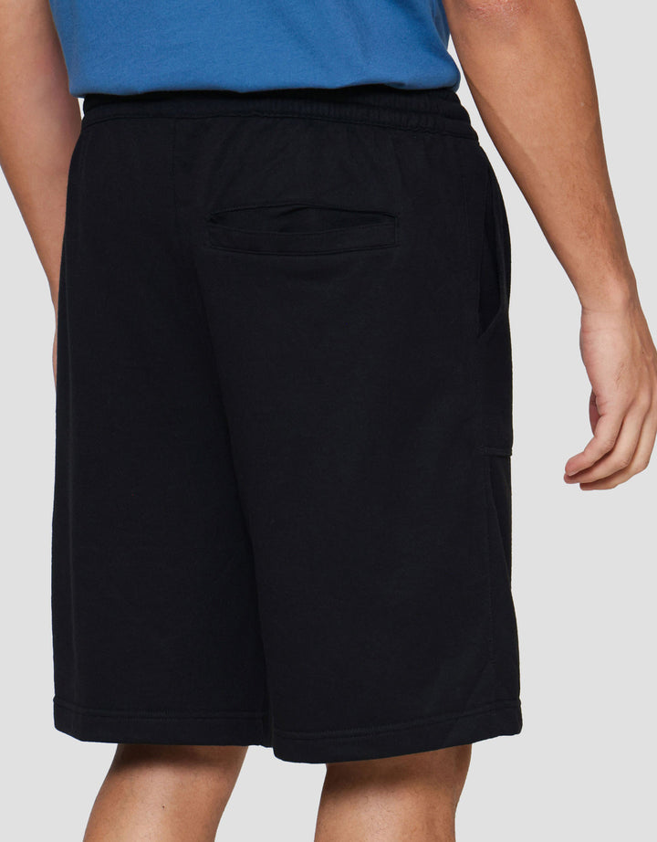 Nevada Knit Basic Patch Pocket Overlock Celana Pendek Pria