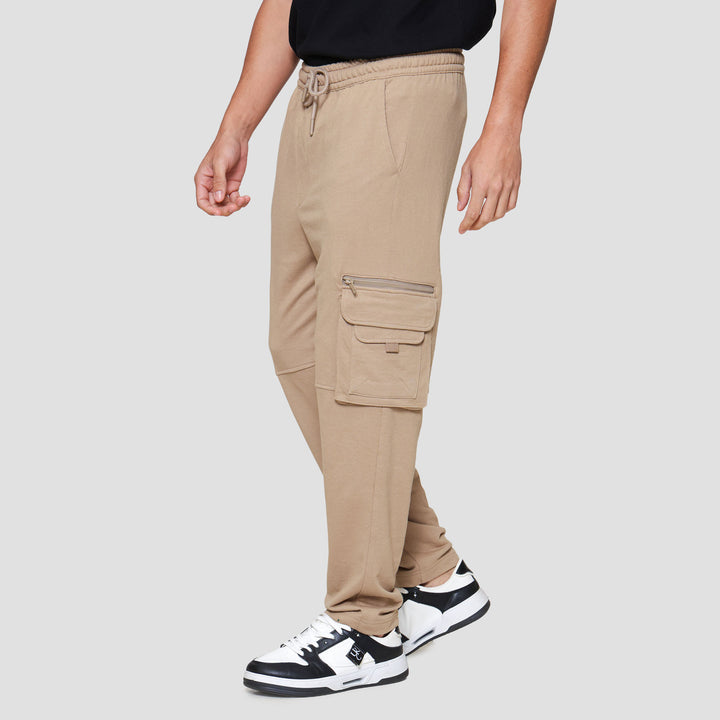 Nevada Knit Many Pockets Celana Cargo Pria