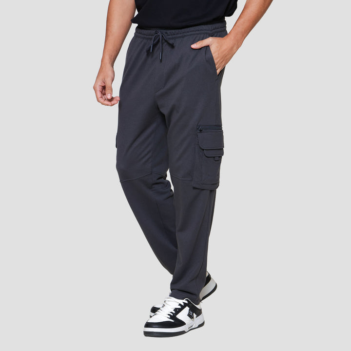 Nevada Knit Many Pockets Celana Cargo Pria