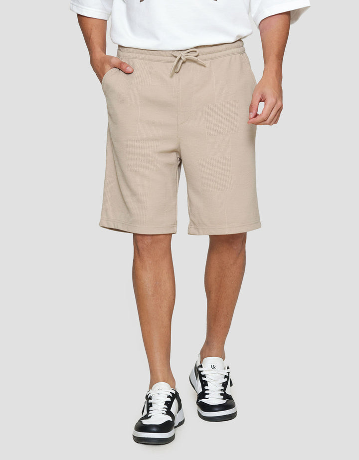 Nevada Knit Random Texture Celana Pendek Pria