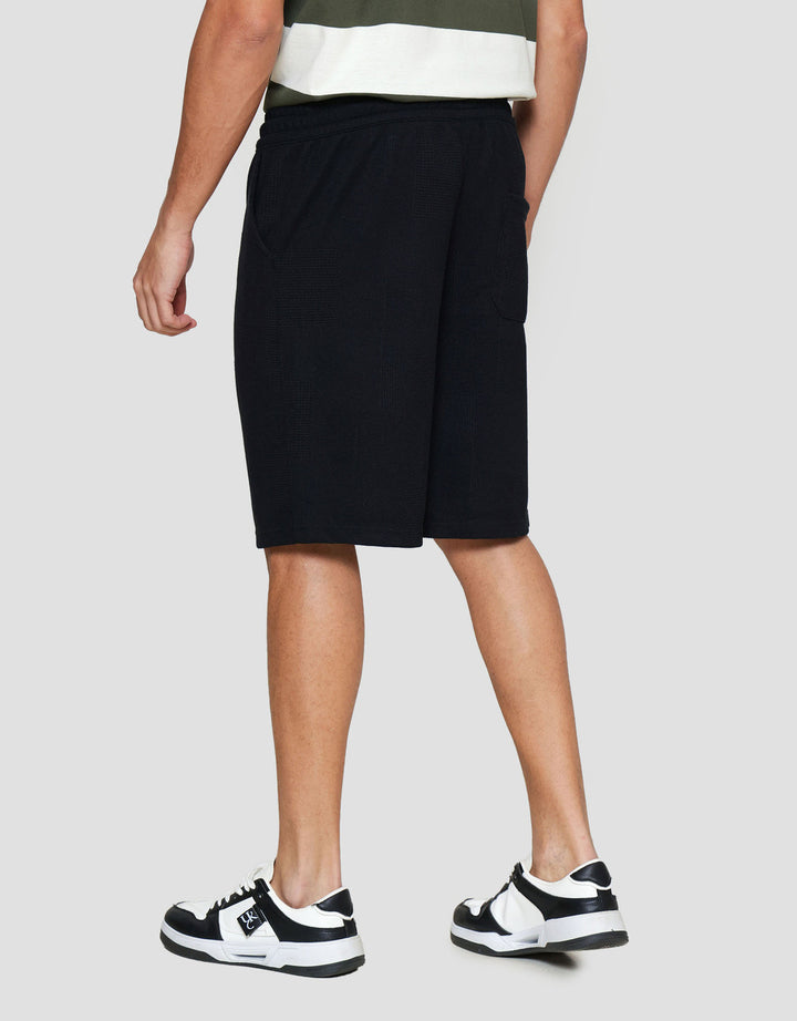 Nevada Knit Random Texture Celana Pendek Pria