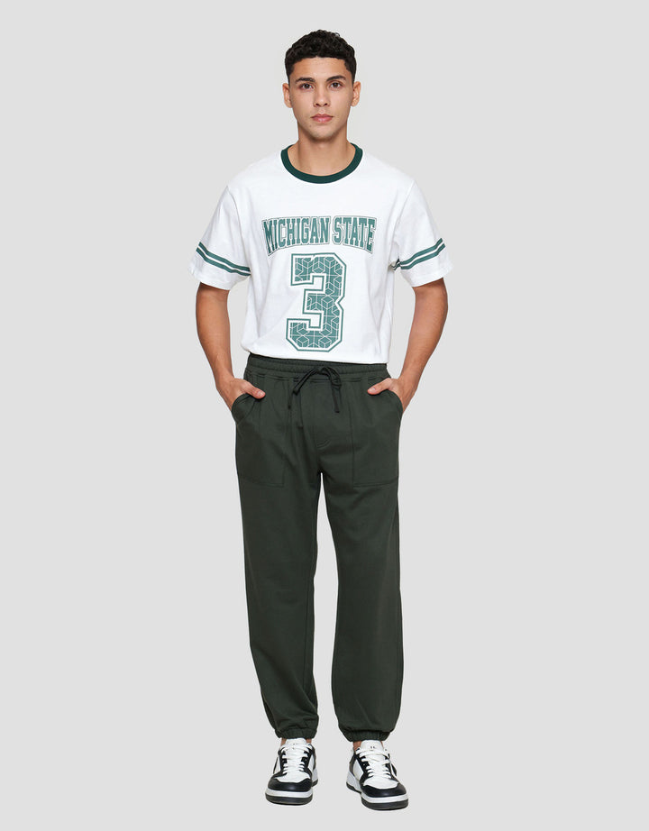 Nevada Basic Overlock Celana Jogger Pria