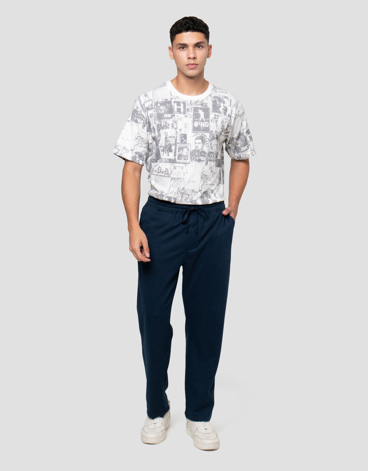 Nevada Knit Pants Regular Basic One Side Zipper Celana Panjang Pria