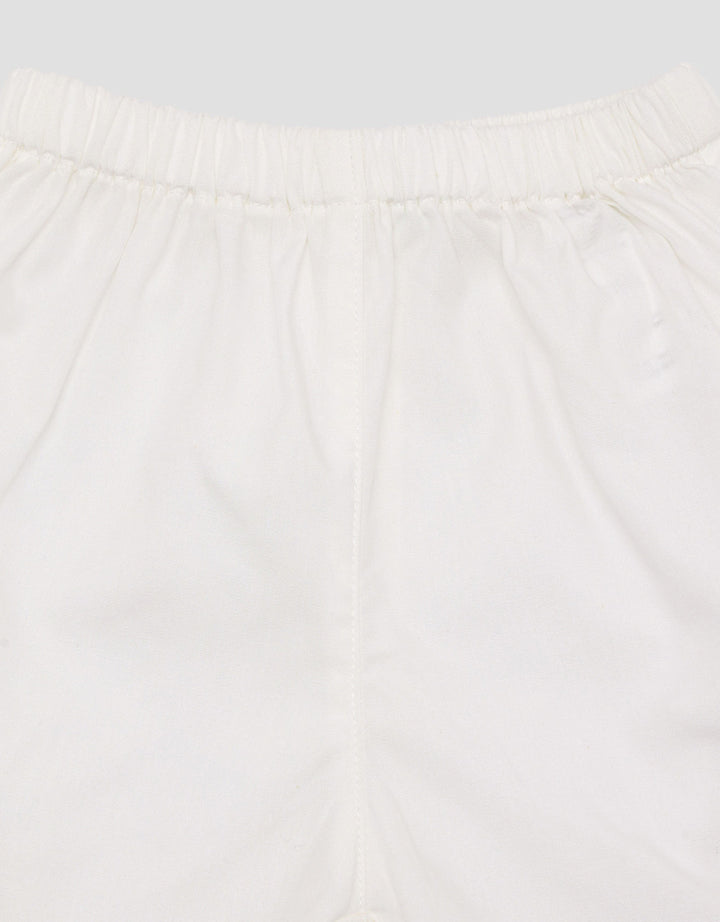 Little M Woven Sleeveless With Flower Setelan Bayi