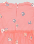 Little M Sequin Heart Dress Bayi