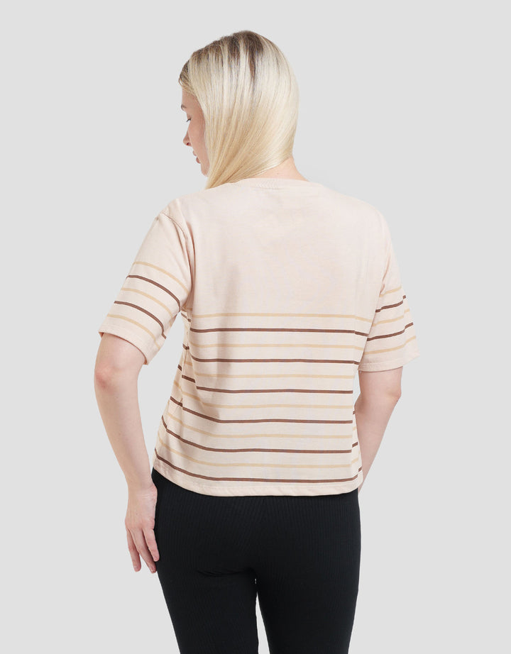 Disney Boxy Print Stripe Toy Story Mr Potato Kaos Wanita