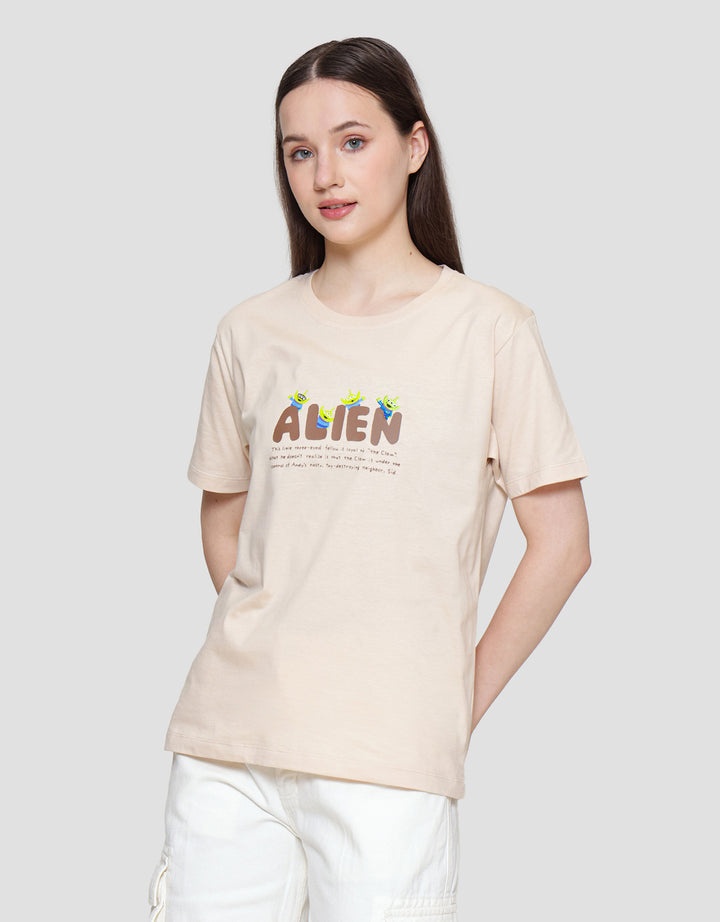 Disney Reg Print Toy Story Alien Kaos Wanita