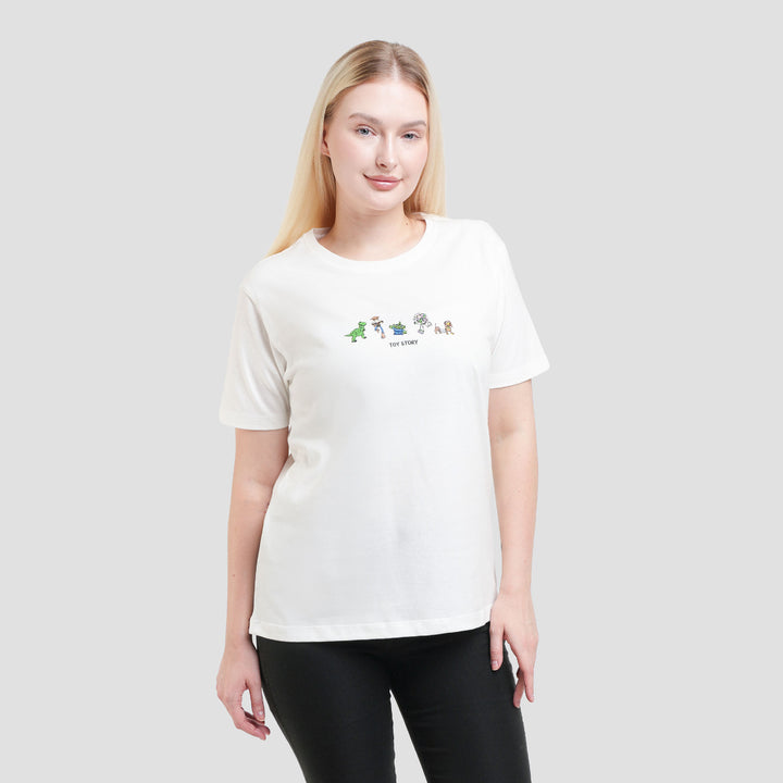 Disney Print Toy Story Alien Kaos Wanita