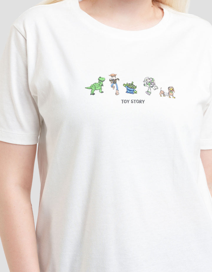 Disney Print Toy Story Alien Kaos Wanita