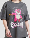 Disney Print Toy Story Lotso Kaos Oversize Wanita