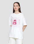 Disney Oversize Print Toy Story Lotso Kaos Wanita