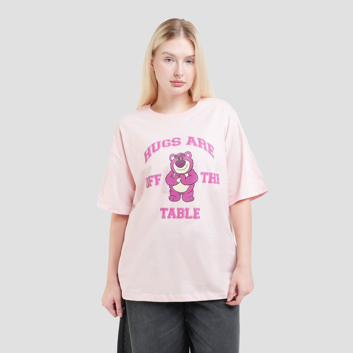 Disney Print Toy Story Lotso Kaos Oversize Wanita