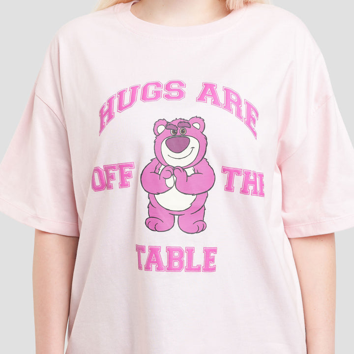 Disney Print Toy Story Lotso Kaos Oversize Wanita