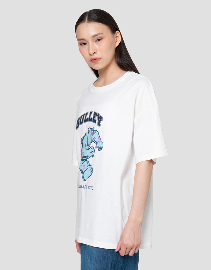 Disney Print Monster Kaos Oversize Wanita