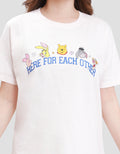 Disney Reguler Print Winnie The Pooh Kaos Wanita
