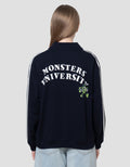 Disney Zipper Print Monster Jaket Wanita