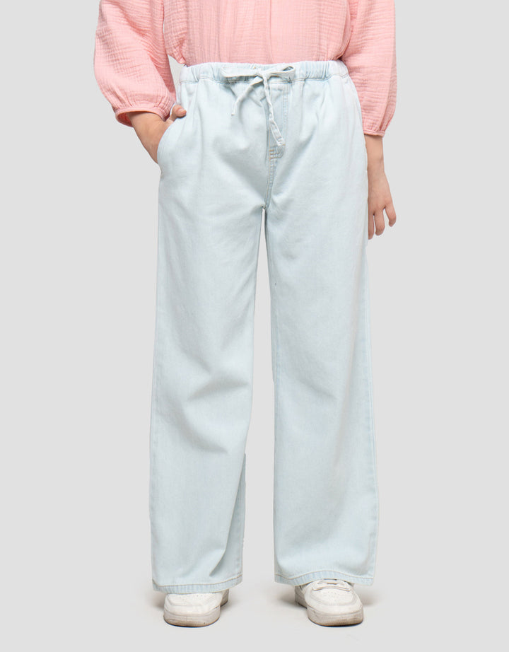 Nevada Plain Pocket Celana Denim Anak Perempuan