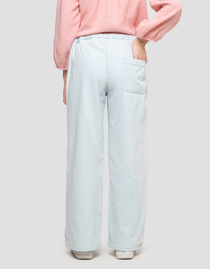 Nevada Plain Pocket Celana Denim Anak Perempuan