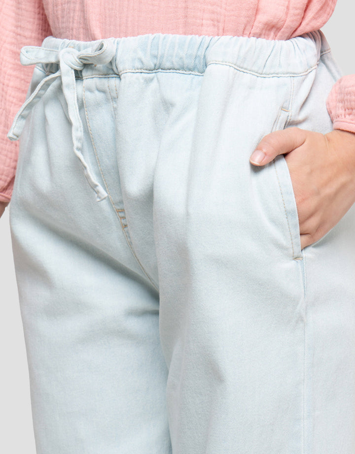 Nevada Plain Pocket Celana Denim Anak Perempuan