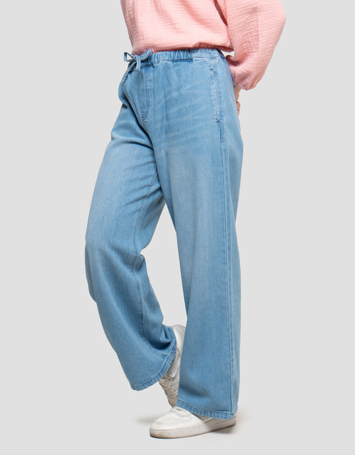 Nevada Plain Kantong Celana Denim Anak Perempuan