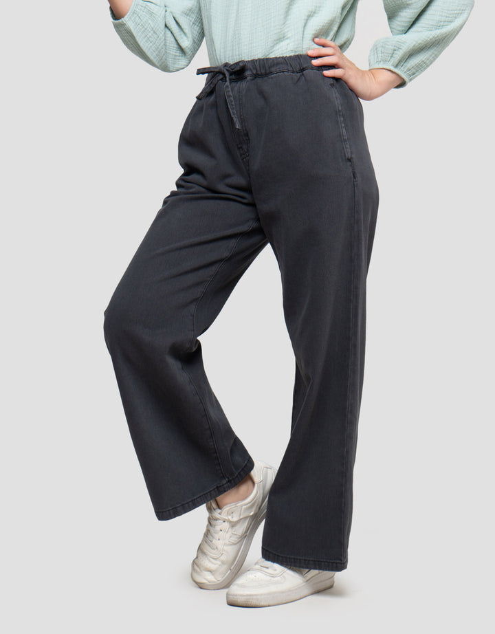 Nevada Plain Kantong Celana Denim Anak Perempuan