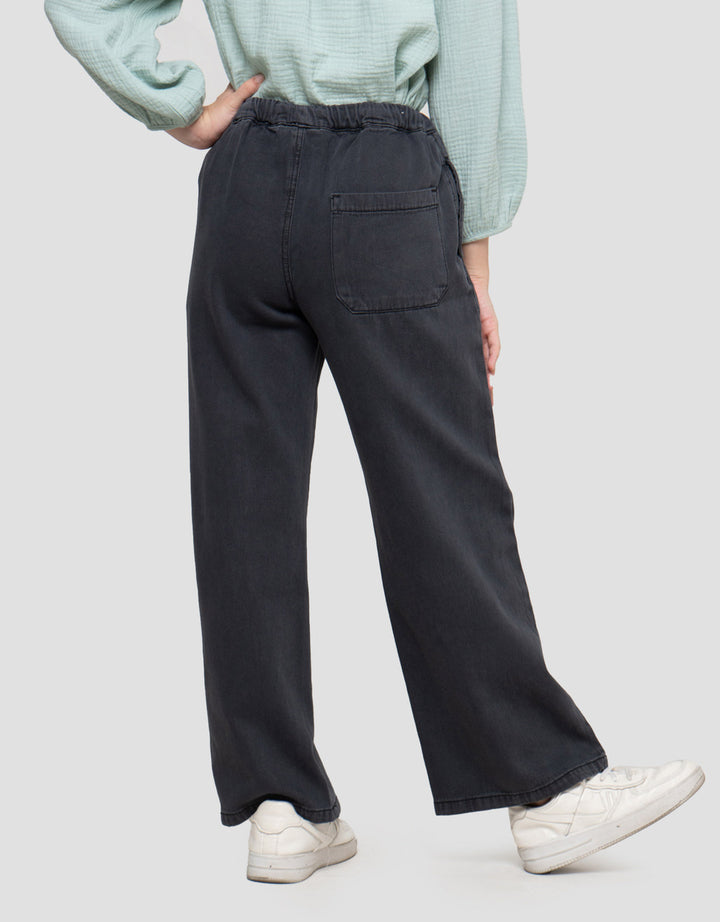 Nevada Plain Kantong Celana Denim Anak Perempuan