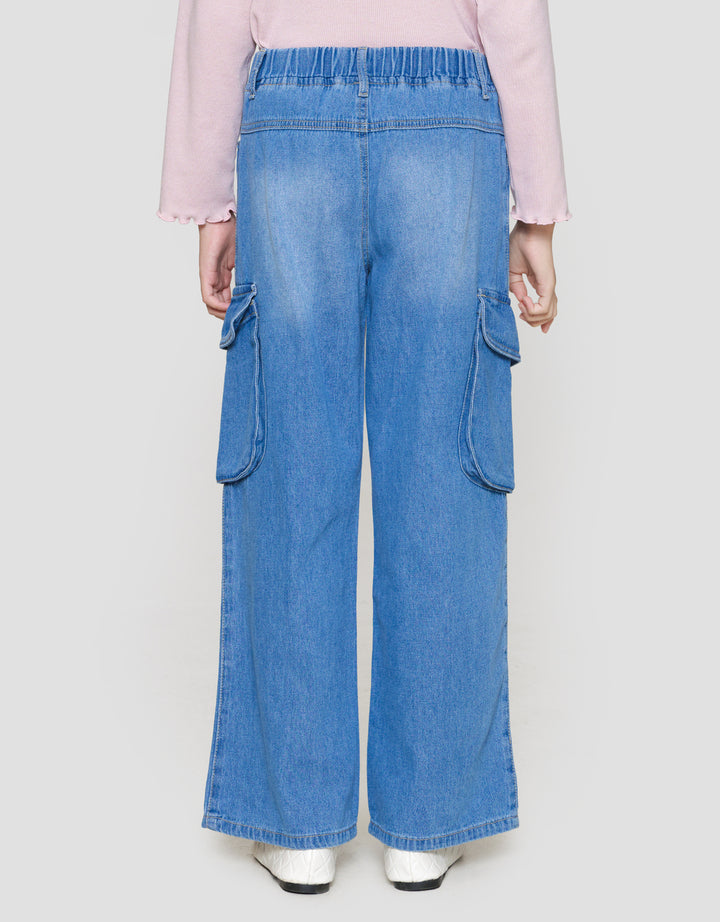 Nevada With Zipper Celana Denim Anak Perempuan