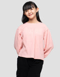 Nevada Foam Smock Bahu Blouse Anak Perempuan