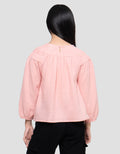 Nevada Foam Smock Bahu Blouse Anak Perempuan