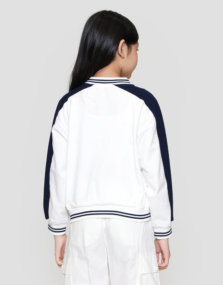 Nevada Varsity Komb Jaket Anak Perempuan