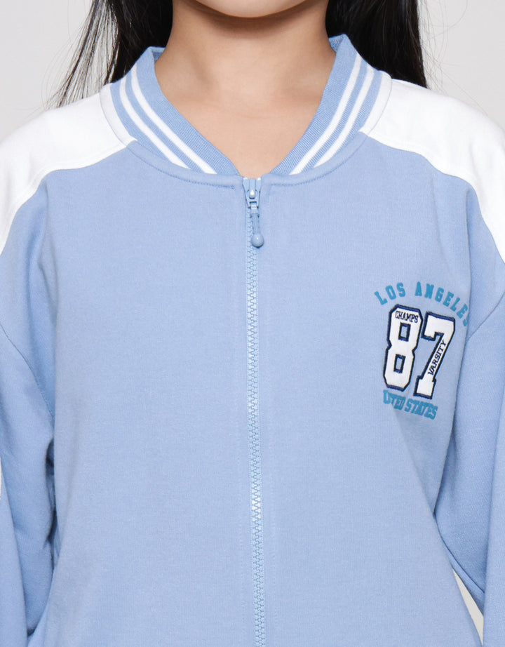 Nevada Varsity Kombinasi Jaket Anak Perempuan