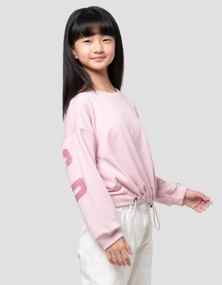 Nevada Chenile Back Print Chicago Sweater Anak Perempuan