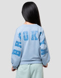 Nevada Chenile Back Print Brooklyn Sweater Anak Perempuan