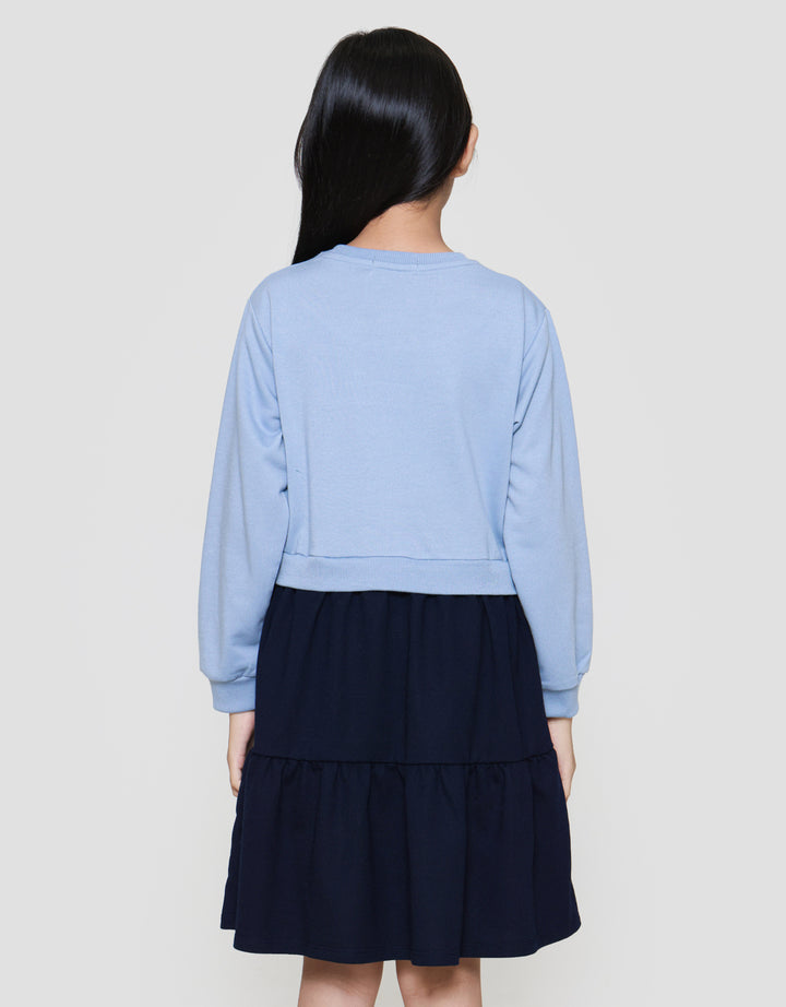 Nevada Numbers Dress Anak Perempuan