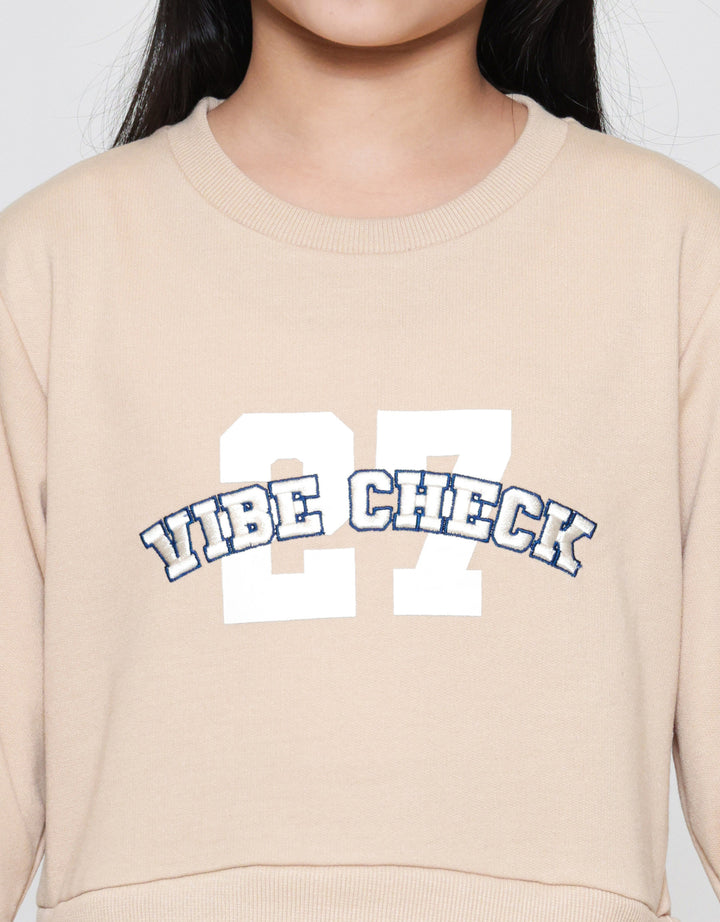 Nevada Knit Numbers Dress Anak Perempuan