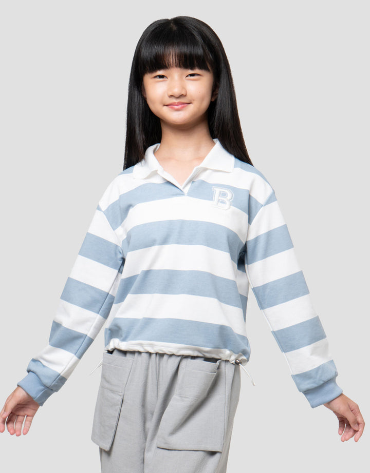 Nevada Simply Embro Sweater Anak Perempuan