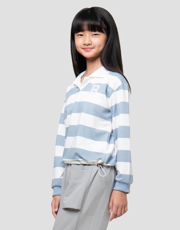Nevada Simply Embro Sweater Anak Perempuan