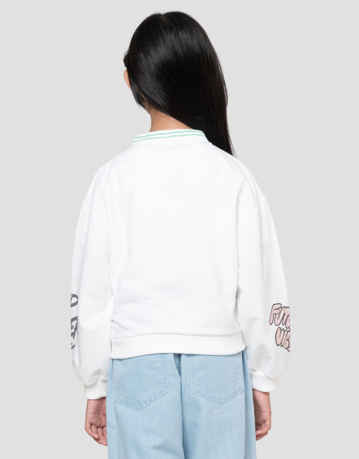 Nevada Grafitti Cardigan Anak Perempuan