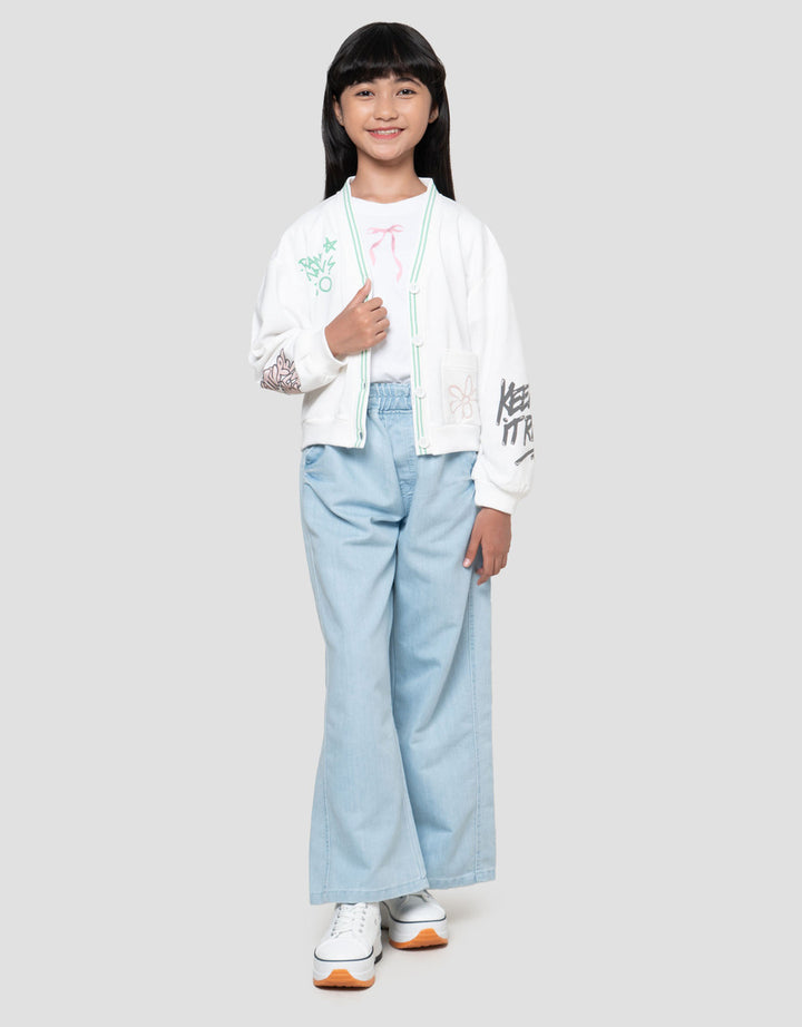 Nevada Grafitti Cardigan Anak Perempuan