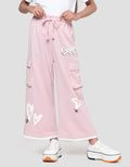 Nevada Knit Wide Leg Grafitti Celana Anak Perempuan