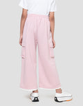 Nevada Knit Wide Leg Grafitti Celana Anak Perempuan