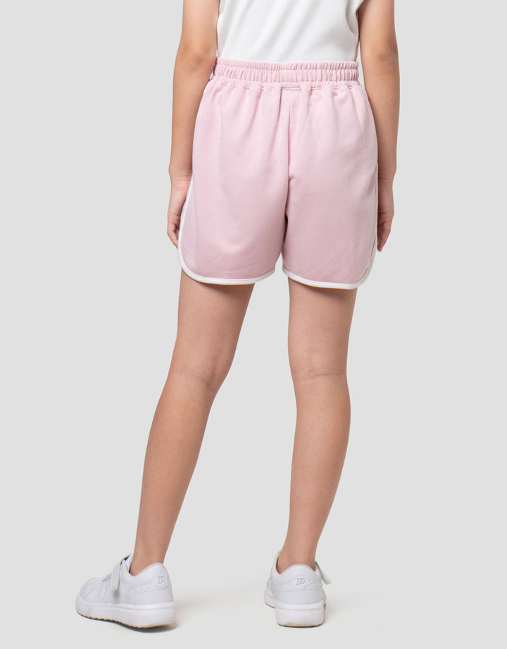 Nevada Knit Print Grafitti Celana Pendek Anak Perempuan