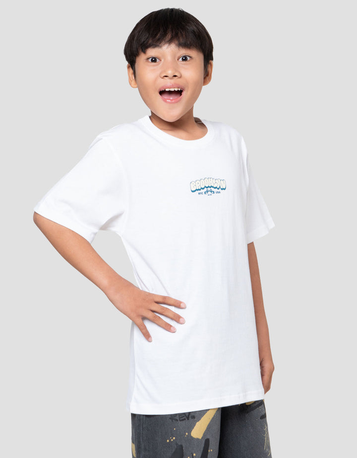 Nevada Sablon City Bubble NYC Kaos Anak Laki-laki